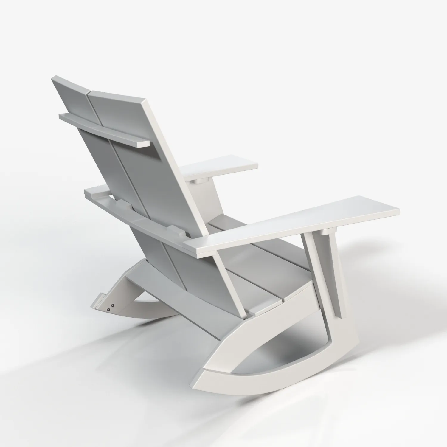 Modern Adirondack Rocking Chair PBR 3D Model_06